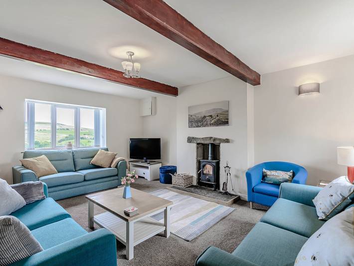 Cottage for 12 people, with garden in Rossendale