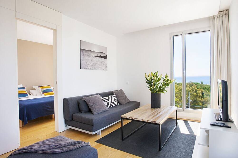 Amazing 1 bedroom apartment sea view in Platja de la Mar Bella (Barcelona), Barcelona