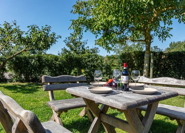 Ganze Ferienwohnung, Osterhof Fehmarn - Casa Prithvi in Westfehmarn, Fehmarn