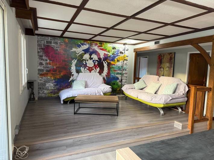 Maison de vacances pour 5 personnes, avec Terrasse ainsi que Jardin et Vue
