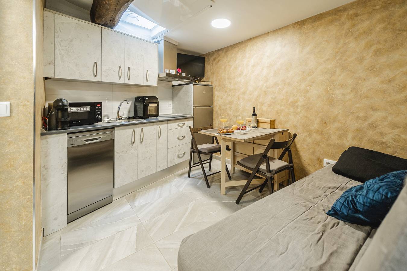 Finca 'Casita La Glorieta' mit Bergblick, privatem Garten und Wlan in Penafiel (Espanha), Valladolid Provinz