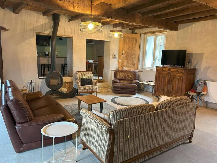 Villa pour 14 personnes, avec piscine et jardin, animaux acceptés dans l' Isère - 2