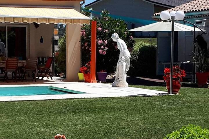 Chambre d’hôte pour 3 personnes, avec jardin dans le Lot-et-Garonne