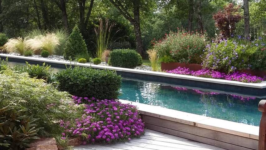 Location de vacances pour 4 personnes, avec jardin ainsi que piscine et vue à Montcabrier - 3