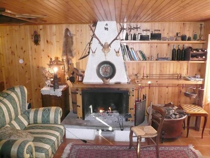 Baita per 5 persone, con Balcone e Terrazza nonché Panorama ad Andalo