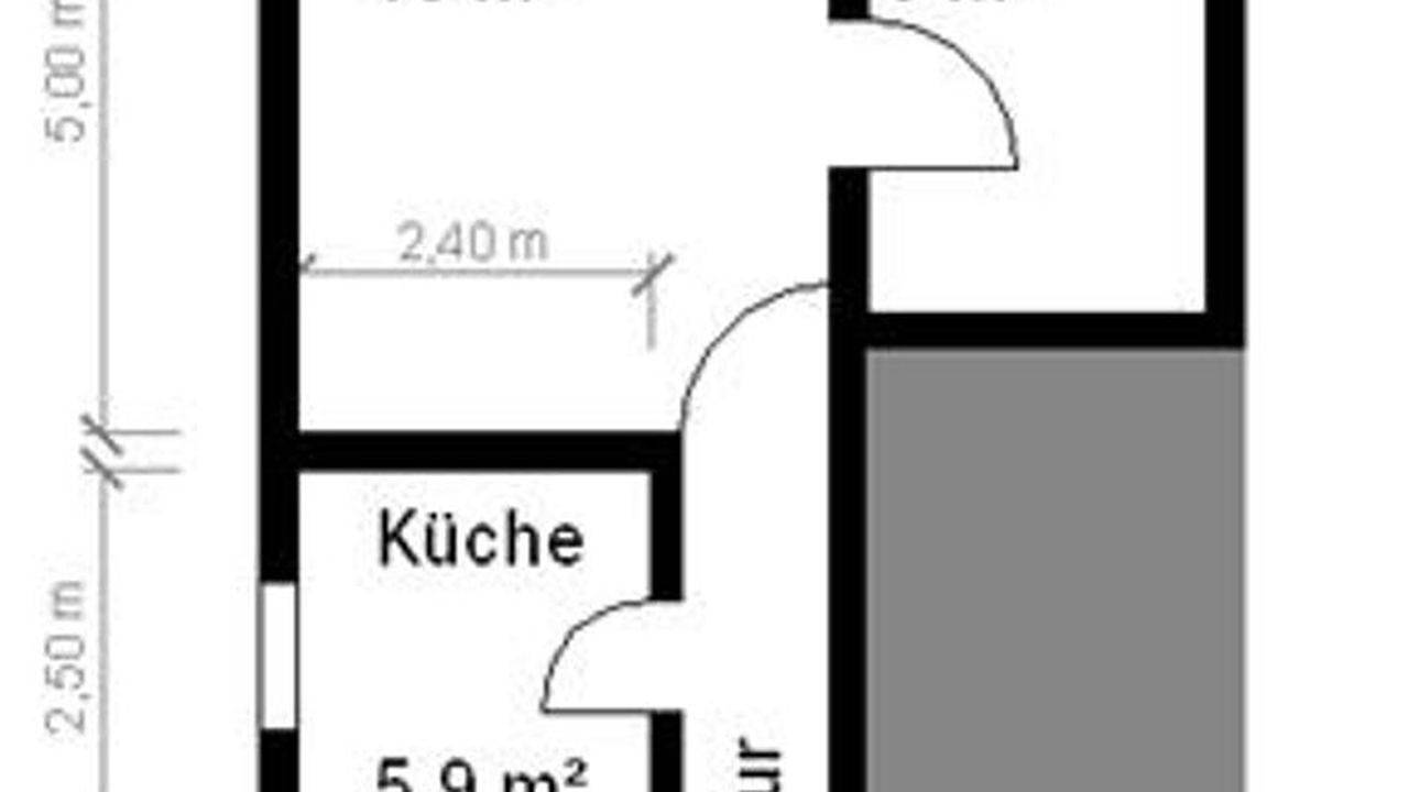 Ganze Ferienwohnung, Ferienwohnung für 2 Personen (45 m²) in Görlitz in Görlitz, Lausitz