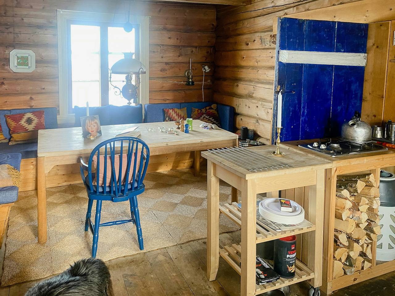 Traditionelle Berghütte im Hallingskarvet in Ål