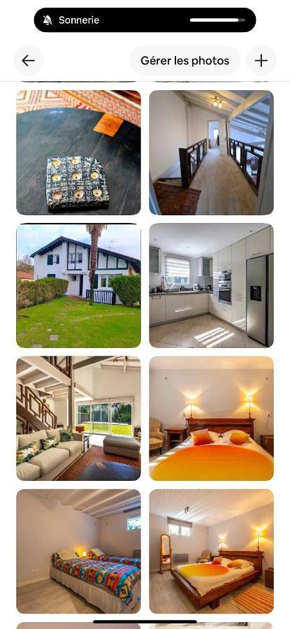 Villa pour 8 personnes, avec piscine ainsi que jardin et vue à Anglet - 3