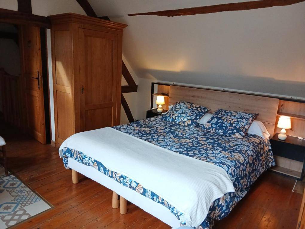 Double Room with Garden View in Sommery, Région de Dieppe