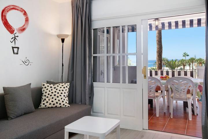 Ganze Wohnung, Ferienwohnung "Casa Princesa" mit Meer- und Bergblick, Pool, Balkon und Wlan in Playa del Cura, Mogán