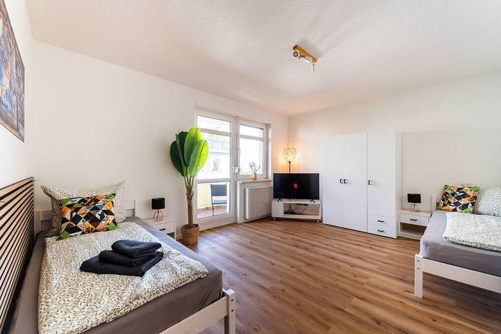 Ferienwohnung für 2 Personen, mit Balkon - 1