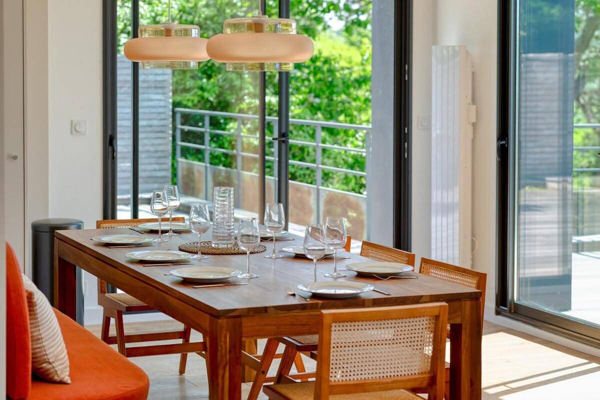 Villa California à deux pas de la mer - terrasse avec vue sur veules les roses in Veules-les-Roses, Région de Dieppe