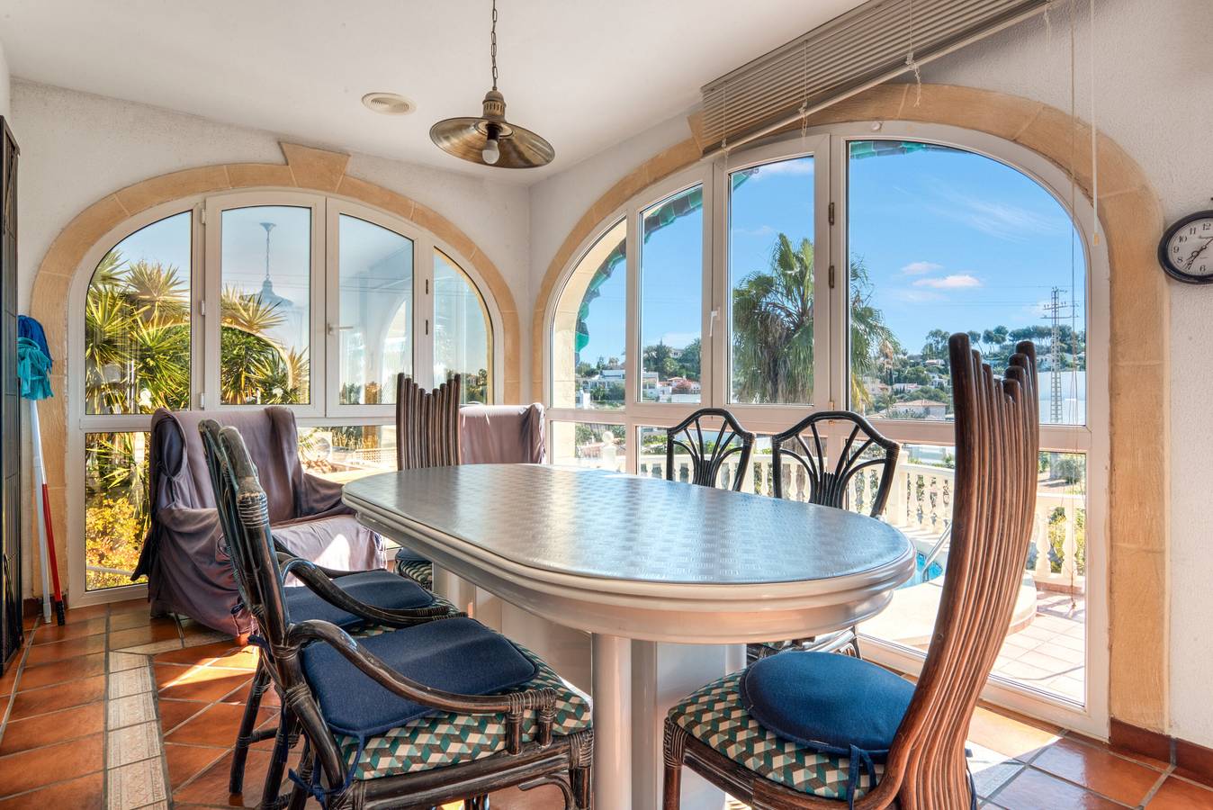 Casa de vacaciones 'Vizcaya' con vistas a la montaña, Wi-Fi y aire acondicionado in Montgó, Dénia