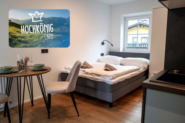 Ferienwohnung für 2 Personen, mit Balkon und Garten