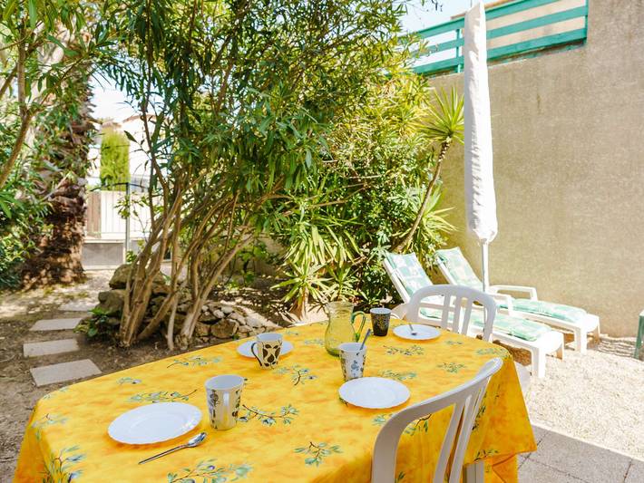Villa pour 4 personnes, avec jardin, animaux acceptés à Gruissan