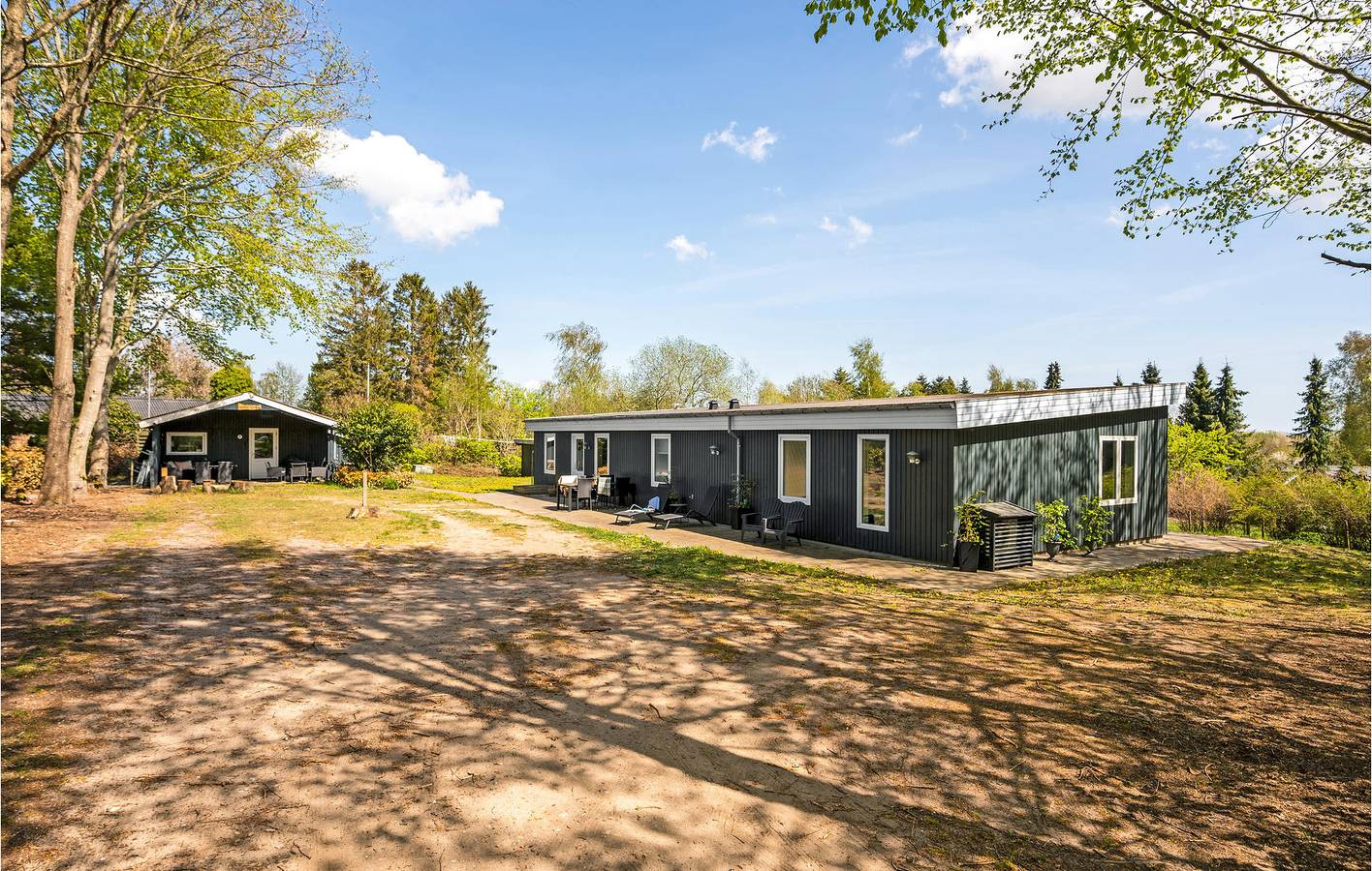 Ferienhaus für 6 Personen mit Terrasse in Rønde, Djursland