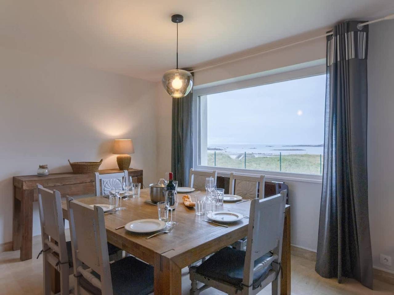 Apartamento entero, Magnífica casa de playa para 6 personas. in Ploudalmézeau, Región de Brest