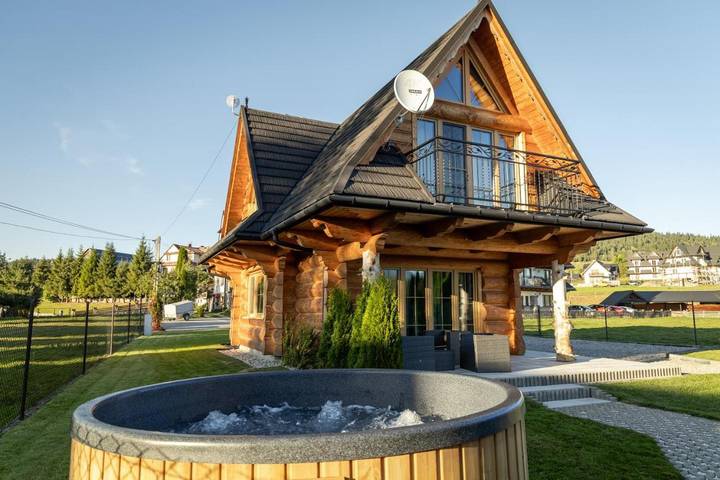Apartament wakacyjny dla 7 osób, z Balkon i Taras oraz Widok w Czarna Góra