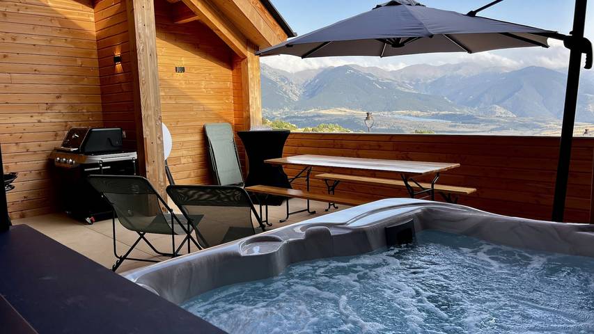 Casa de vacaciones para 17 personas, con Jacuzzi en Font-Romeu-Odeillo-Via