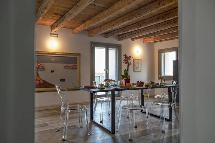 Location de vacances pour 4 personnes, avec vue, animaux acceptés à Crocetta del Montello