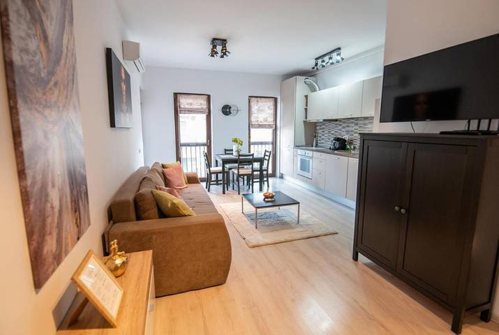 Appartement de vacances pour 4 personnes, avec vue et balcon