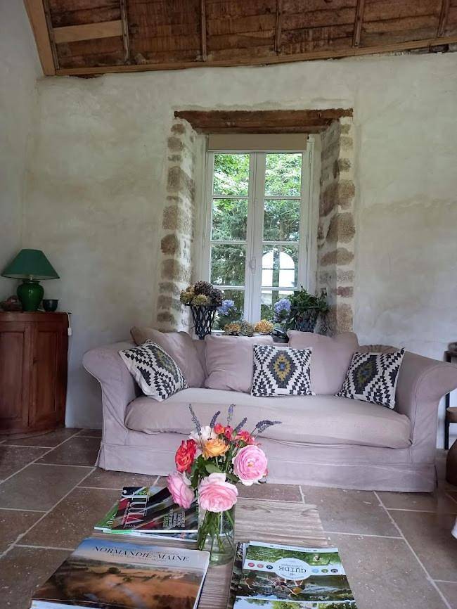 Maison de campagne pour 2 personnes, avec piscine ainsi que jardin et vue à Saint-Pierre-des-Nids - 3
