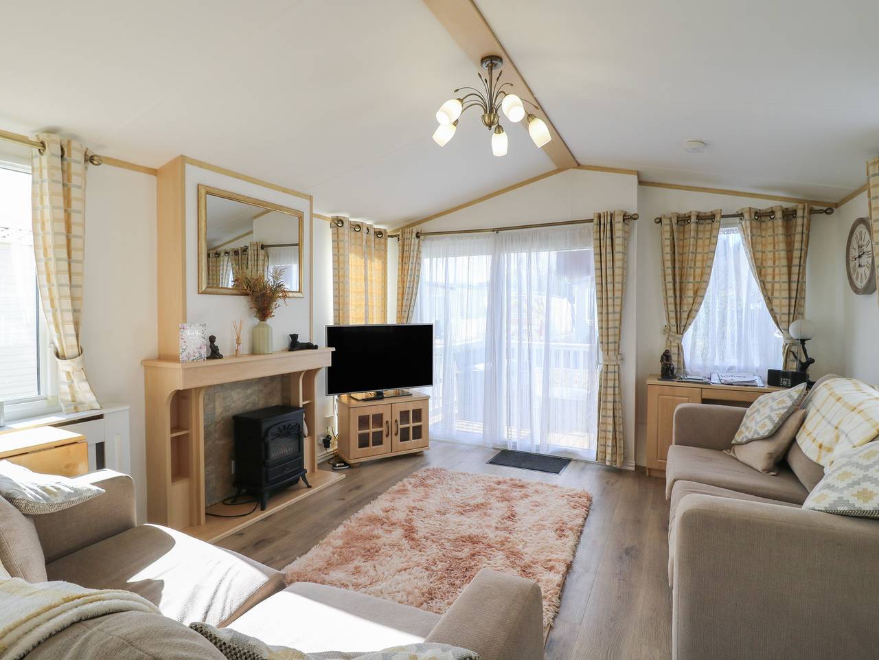 Debonair Atlas Caravan Rental Stonham Barns in Suffolk