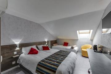 Hôtel pour 2 personnes, avec terrasse, animaux acceptés à Thouars