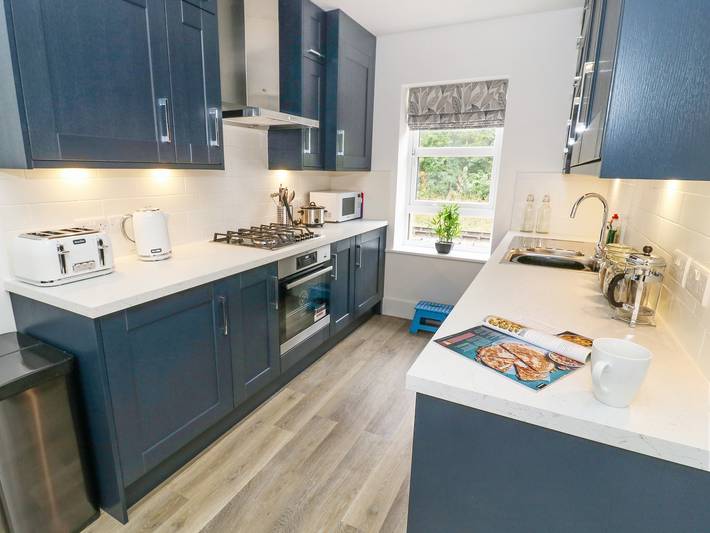 Chuffing Cottage in Haworth, Yorkshire del Oeste