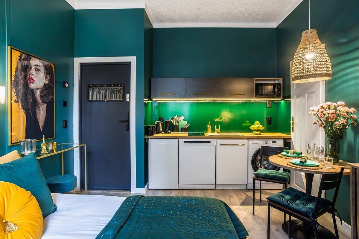 Ganzes Studio, Słowackiego 18 | Modern Studio for 2 | Smart Tv in Kattowitz, Schlesien