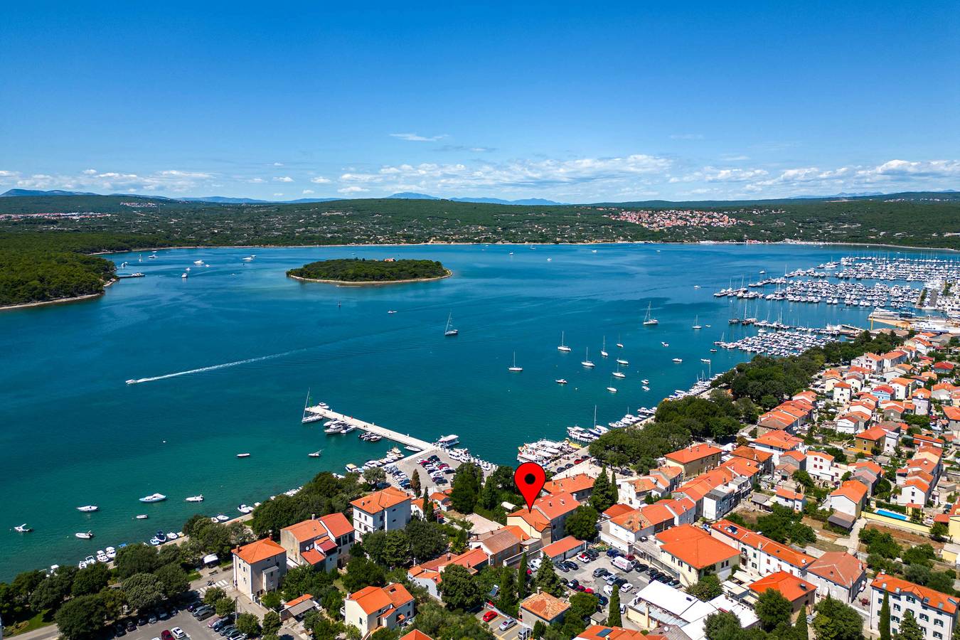 Ganze Wohnung, Seafront Apartment Nana 1 in Punat, Krk