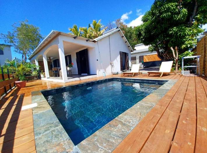 Location de vacances pour 6 personnes, avec piscine ainsi que jardin et vue à La Possession - 3