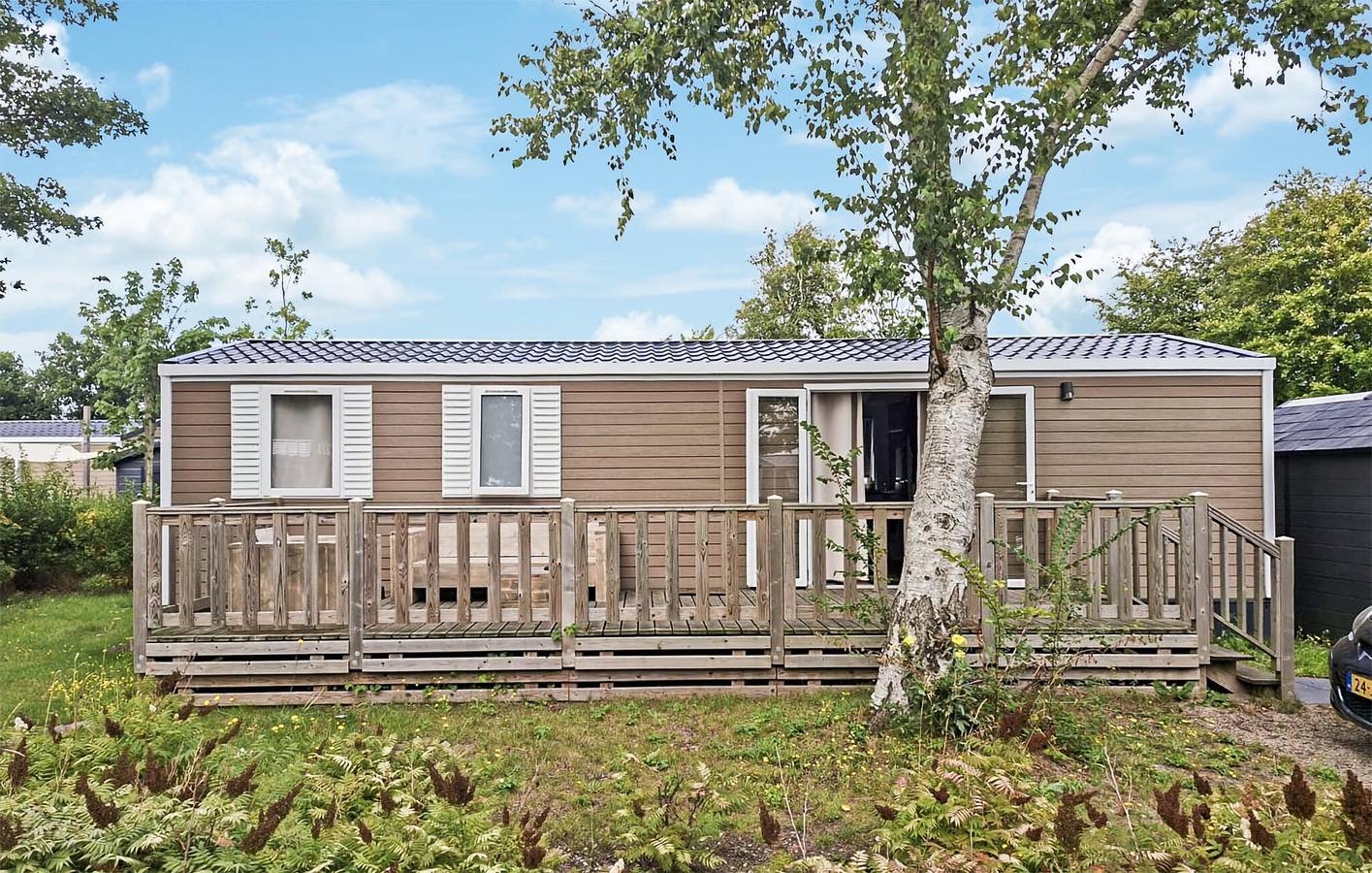 Holiday home for 6 people with garden in Lauwersmeer, North Sea Netherlands
