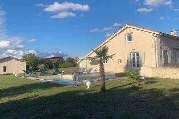 Gîte pour 8 personnes à Verteillac