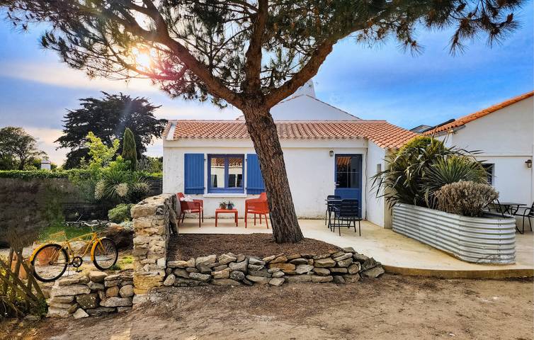 Maison de vacances pour 3 personnes, avec Terrasse à Noirmoutier