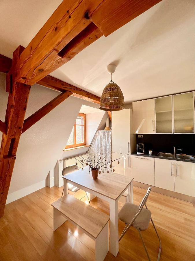 Appartement entier, Duplex au cœur de Turckheim, 10 min de Colmar et place de parking in Turckheim, Région de Colmar