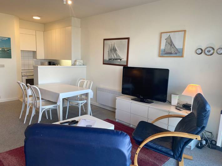 Gîte pour 4 personnes, avec balcon/terrasse, adapté aux familles à Nieuwpoort - 2