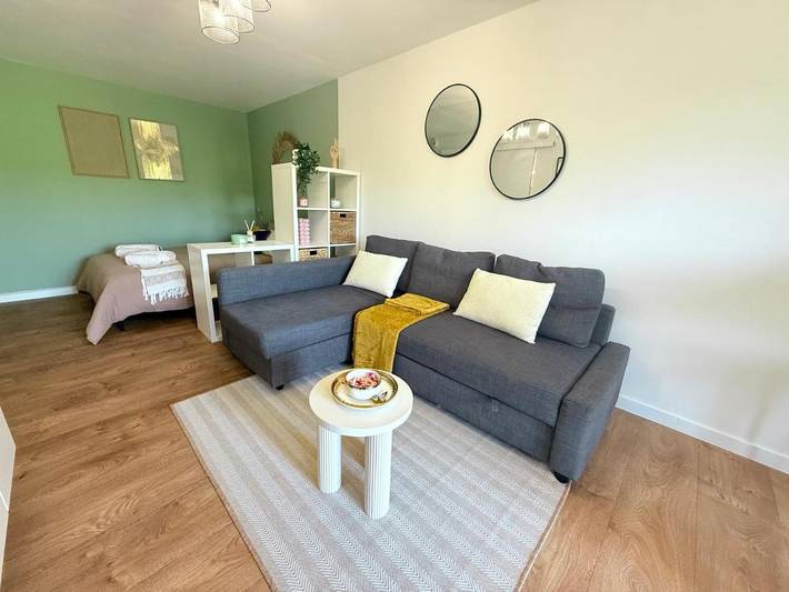 Appartement de vacances pour 5 personnes, avec jardin