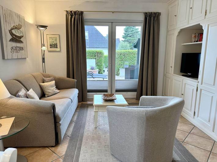 Ganze Wohnung, Schöne 2-Zimmer-Ferienwohnung mit Terrasse, ruhig und strandnah gelegen in Westerland, Sylt (Gemeinde)