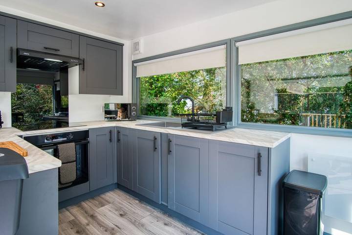 Ferienhaus für 2 Personen, mit Whirlpool und Balkon sowie Garten in Wales - 4