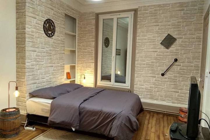 Ganze Wohnung, Chic apart with parking near Paris in Saint-Denis, Seine-Saint-Denis