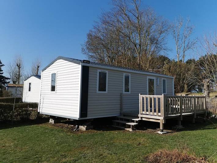 Flower Camping Vitamin - Mobilheim 6 personen - Titania Komfort in Saint-Aubin-sur-Scie, Dieppe und Umgebung