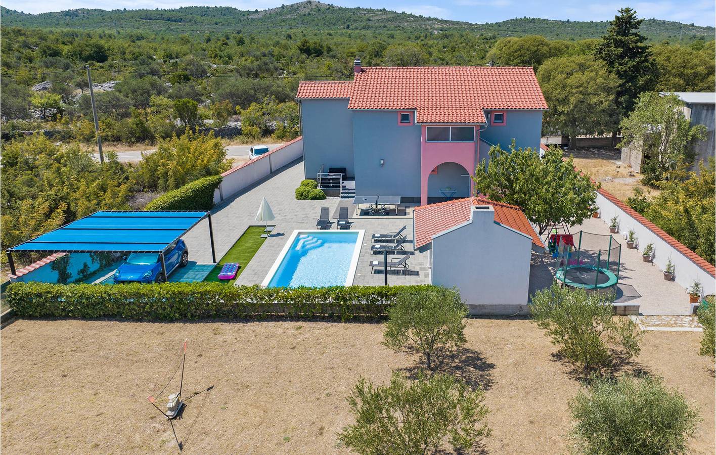 Ferienhaus für 8 Personen mit Terrasse in Tisno, Šibenik-Knin