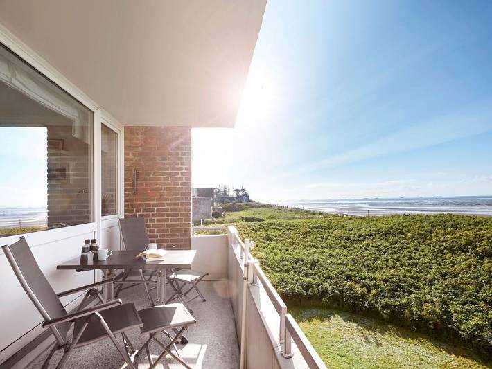 Ferienwohnung für 3 Personen, mit Pool und Balkon sowie Sauna - 1