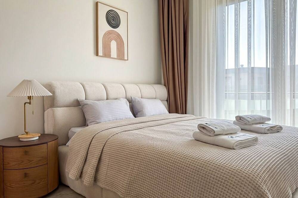 Entire apartment, Qoople Excellence - Cozy 1-bedroom apartment with the sea view in Alanya, Antalya Province