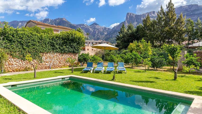 Luxus-Finca für 4 Personen, mit Terrasse und Garten sowie Pool in Sóller - 2