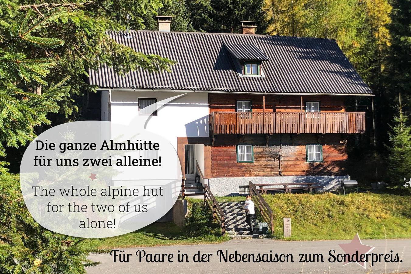 Nockstern Hütte in Reichenau (Österreich), Nockberge