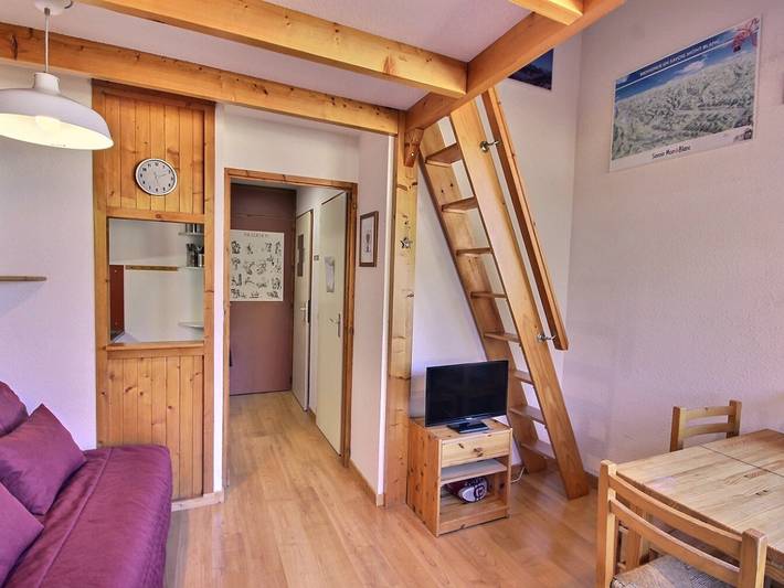 Gîte pour 4 personnes, avec Balcon dans Station De Peisey Vallandry - 3