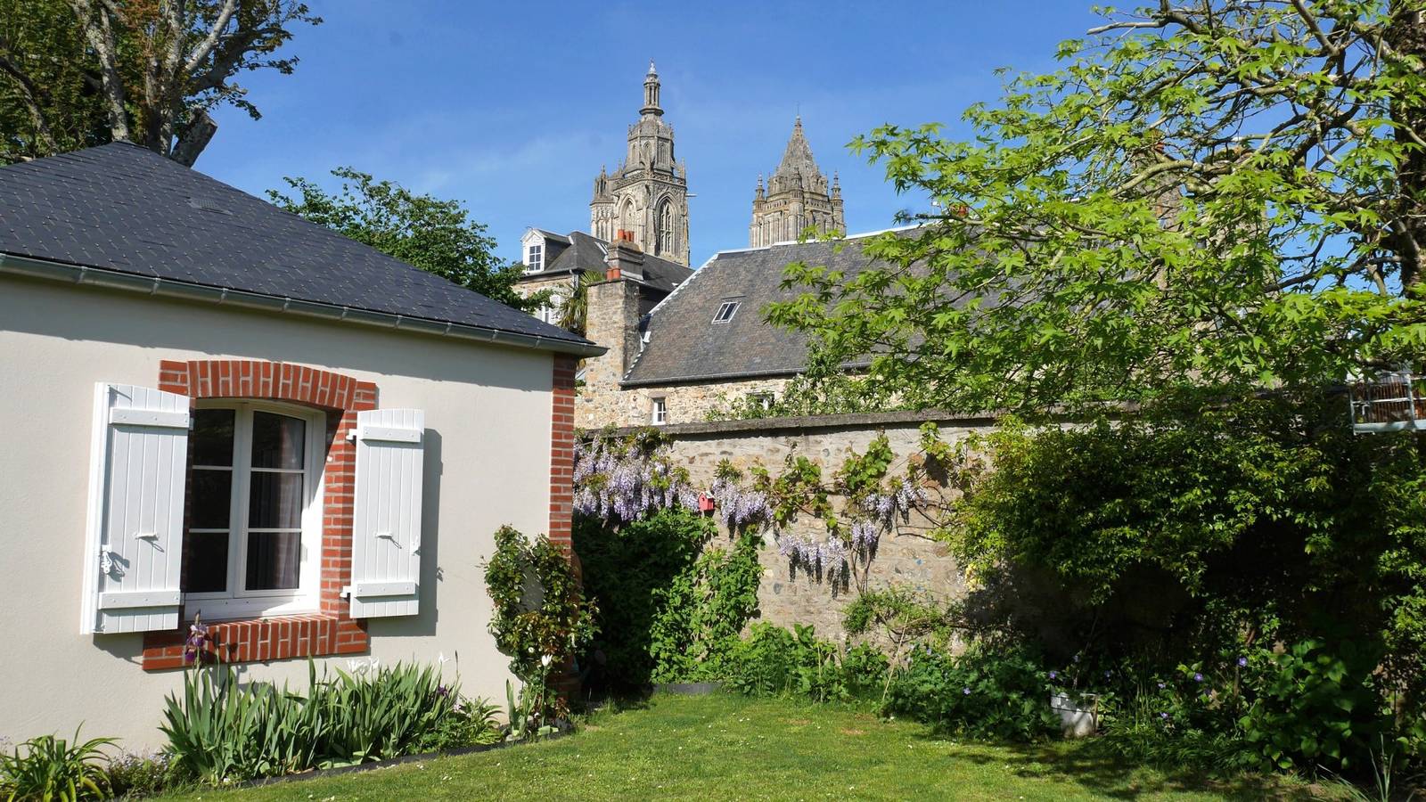 Sykelgaete, Coutances-Centre historique-Chambre d'hôtes - Chambre in Coutances, Région de Coutances