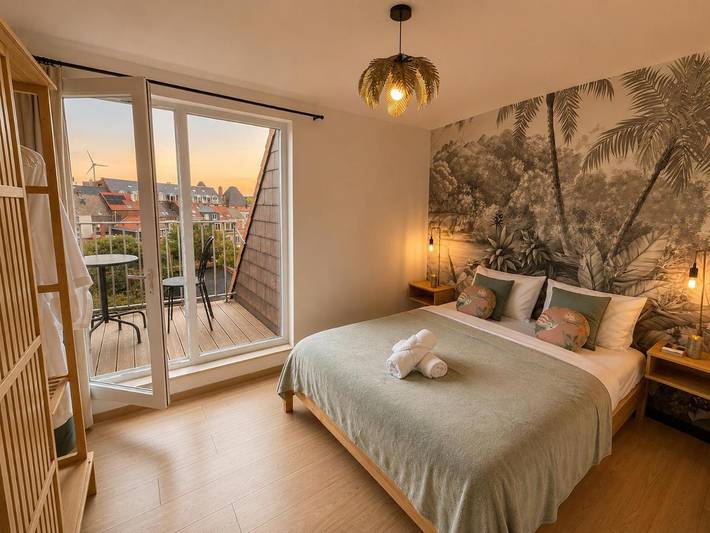 Ferienwohnung für 4 Personen, mit Balkon und Terrasse sowie Ausblick in Halle (Flandern) - 2